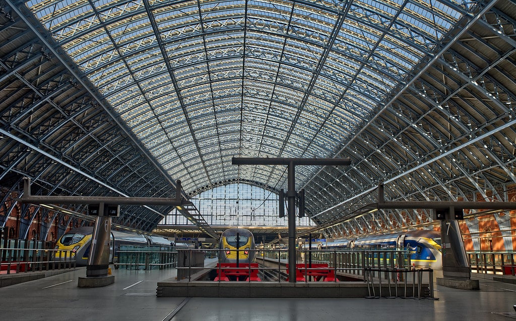 Eurostar à Saint Pancras