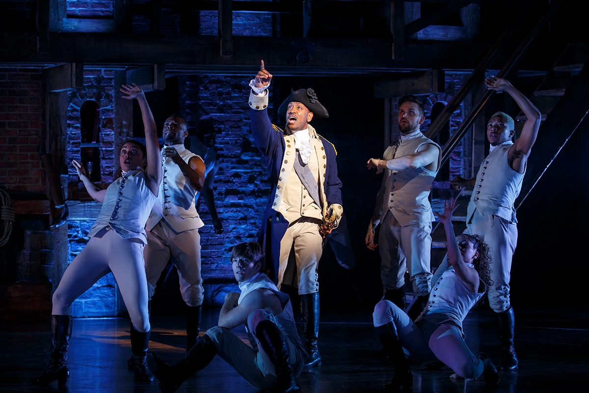 Comédie musicale Hamilton à Broadway